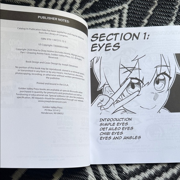 Anime Drawing Guide with Green and Orange Cover - Picture 3 of 5